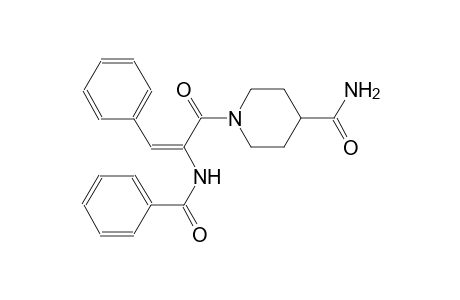 1-[(2E)-2-(Benzoylamino)-3-phenyl-2-propenoyl]-4-piperidinecarboxamide