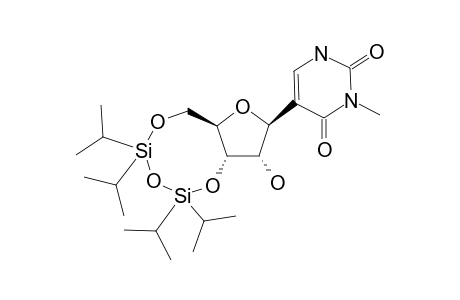 3-METHYL-3',5'-O-(1,1,3,3-TETRAISOPROPYL-1,3-DISILOXANEDIYL)-PSEUDOURIDINE