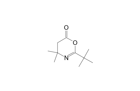 6H-1,3-Oxazin-6-one, 2-(1,1-dimethylethyl)-4,5-dihydro-4,4-dimethyl-