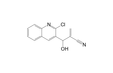 2-((2-Chloroquinolin-3-yl)(hydroxy)methyl)acrylonitrile