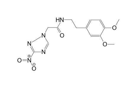 1H-1,2,4-triazole-1-acetamide, N-[2-(3,4-dimethoxyphenyl)ethyl]-3-nitro-