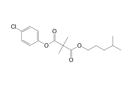 Dimethylmalonic acid, 4-chlorophenyl isohexyl ester