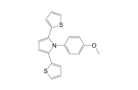1-(4-Methoxyphenyl)-2,5-di(thiophen-2-yl)-1H-pyrrole
