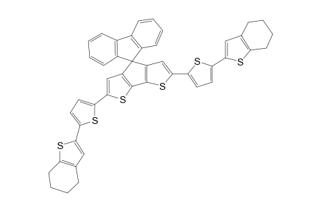 2,6-Bis[5-(4,5,6,7-tetrahydrobenzo[b]thiophene-2-yl)-2-thienyl]spiro[cyclopenta[2,1-b:3,4-b']dithiophene-4,9'-fluorene]