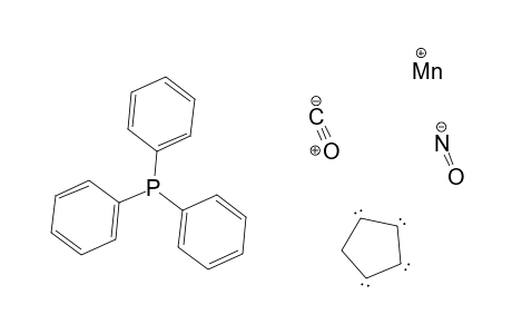 Manganese, carbonyl[(1,2,3,4-.eta.)-1,3-cyclopentadiene]nitrosyl(triphenylphosphine)-