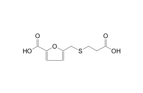2-furancarboxylic acid, 5-[[(2-carboxyethyl)thio]methyl]-