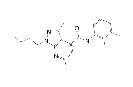 1-butyl-N-(2,3-dimethylphenyl)-3,6-dimethyl-1H-pyrazolo[3,4-b]pyridine-4-carboxamide