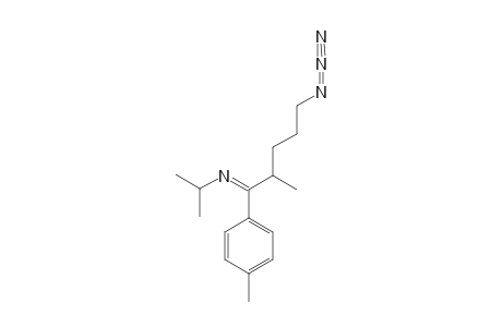 N-[5-AZIDO-2-METHYL-2-(4-METHYLPHENYL)-1-BUTYLIDENE]-ISOPROPYLAMINE