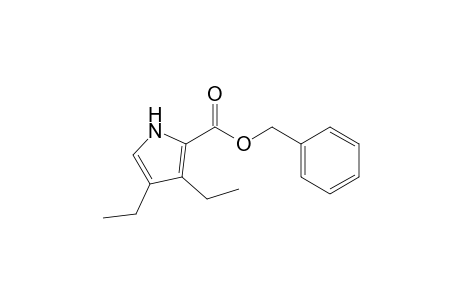 (phenylmethyl) 3,4-diethyl-1H-pyrrole-2-carboxylate