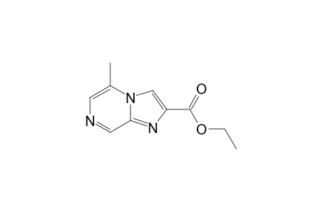 2-ETHOXYCARBONYL-5-METHYL-IMIDAZO-[1,2-A]-PYRAZINE