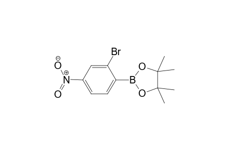 2-(2-Bromo-4-nitrophenyl)-4,4,5,5-tetramethyl-1,3,2-dioxaborolane