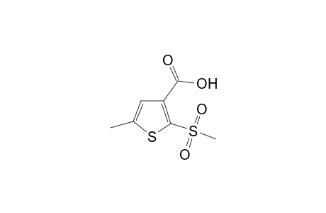 2-Mesyl-5-methyl-3-thenoic acid