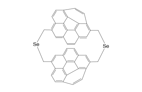 [3.3]Selino/1,6-dimethylcorannulene cyclophane