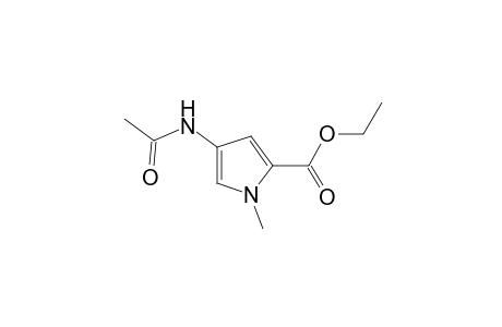 4-acetamido-1-methylpyrrole-2-carboxylic acid, ethyl ester