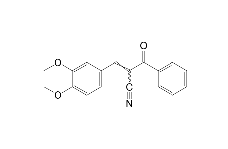 alpha-benzoyl-3,4-dimethoxycinnamonitrile