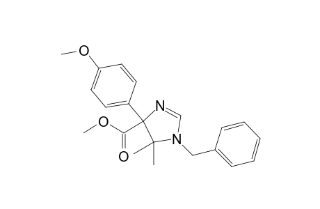 Methyl 1-Benzyl-5,5-dimethyl-4-(4'-methoxyphenyl)-4,5-dihydro-1H-imidazole-4-carboxylate