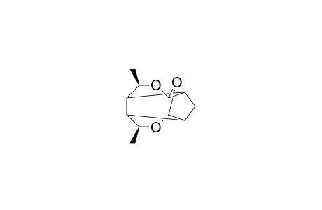 3.beta.,6.beta.-Dimethyl-2,7,12-trioxatetracyclo[6.3.1.0(4,11).,0(5,9)]dodecane
