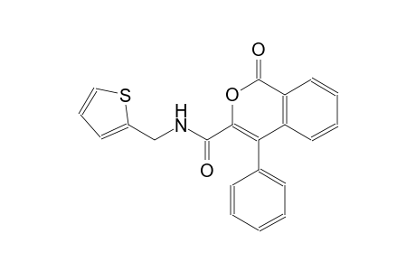 1-oxo-4-phenyl-N-(2-thienylmethyl)-1H-isochromene-3-carboxamide