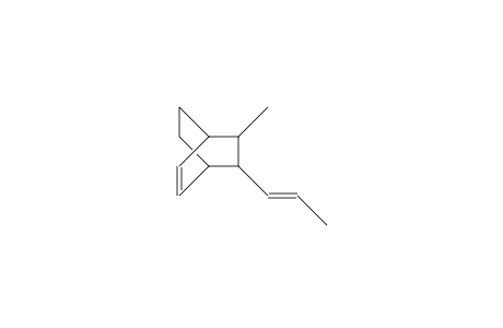 3-endo-Methyl-2-exo-(trans-1-propenyl)-bicyclo(2.2.2)oct-5-ene