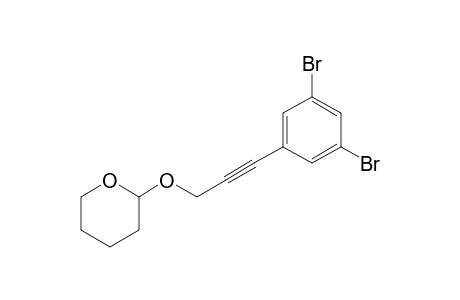 1,3-Dibromo-5-[3-(tetrahydropyranyloxy)prop-1-ynyl]benzene