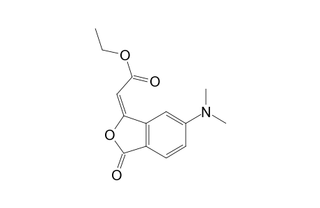 Acetic acid, [6-(dimethylamino)-3-oxo-1(3H)-isobenzofuranylidene]-, ethyl ester, (E)-
