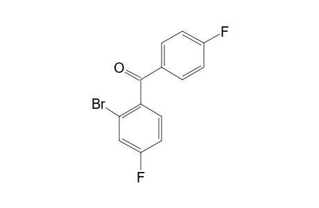(2-bromo-4-fluorophenyl)-(4-fluorophenyl)methanone