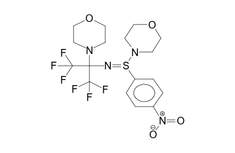 PARA-NITROPHENYL-N-(2-MORPHOLINOHEXAFLUOROISOPROPYL)IMINOSULPHINMORPHOLIDE
