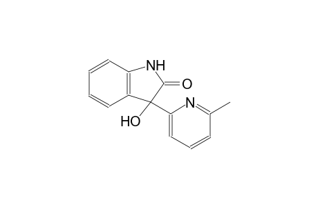 2H-indol-2-one, 1,3-dihydro-3-hydroxy-3-(6-methyl-2-pyridinyl)-