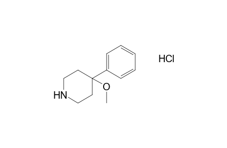 4-methoxy-4-phenylpiperidine, hydrochloride
