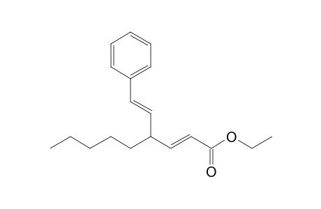 (2E,5E)-4-amyl-6-phenyl-hexa-2,5-dienoic acid ethyl ester
