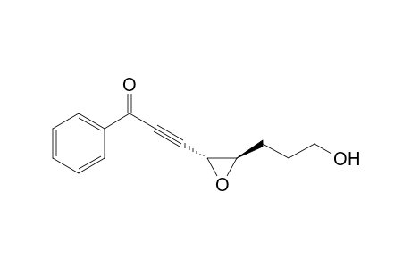 (3R*,4R*)-1-Benzoyl-3,4-epoxy-7-hydroxyhept-1-yne