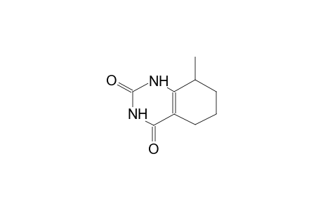 2,4-DIOXO-8-METHYL-5,6,7,8-TETRAHYDROQUINAZOLINE