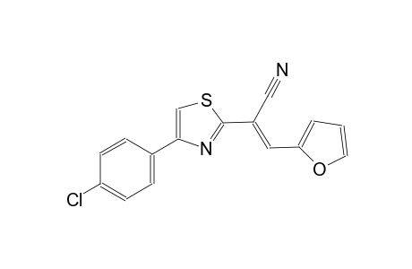 2-thiazoleacetonitrile, 4-(4-chlorophenyl)-alpha-(2-furanylmethylene)-