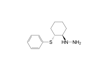 Hydrazine, [2-(phenylthio)cyclohexyl]-, trans-