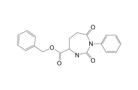 1-PHENYL-2,7-DIOXO-[1,3]-DIAZEPANE-4-CARBOXYLIC-ACID-BENZYLESTER