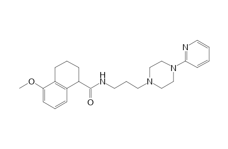 N-[3-[4-(2-Pyridyl)piperazin-1-yl]-n-propyl]-5-methoxy-1,2,3,4-tetrahydronaphthalene-1-carboxamide