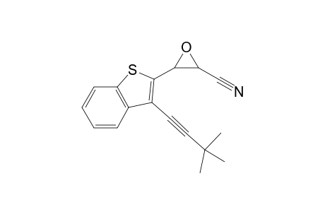 E / Z -3-{3'-(3",3"-Dimethyl-1"-butynyl) benzothiophen-2'-yl) -2-oxiranecarbonitrile