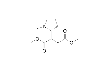 Dimethyl (2' R)-2-(1'-methylpyrrolidin-2'-yl)succinate