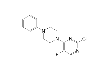 pyrimidine, 2-chloro-5-fluoro-4-(4-phenyl-1-piperazinyl)-