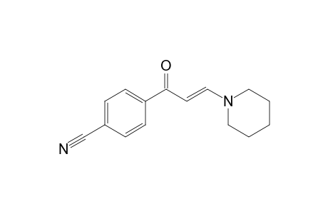 1-(4-Cyanophenyl)-3-piperidino-prop-2-en-1-one