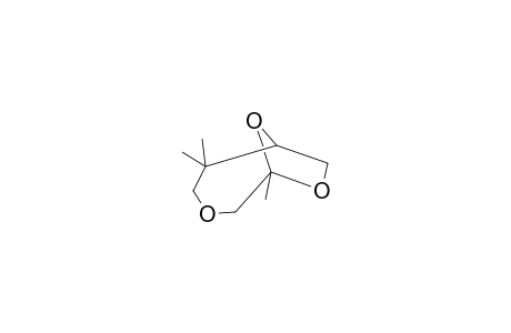 3,8,9-Trioxabicyclo[4.2.1]nonane, 1,5,5-trimethyl-