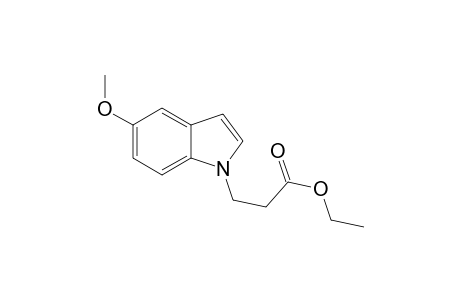 Ethyl 3-(5-methoxy-1H-indol-1-yl)propanoate