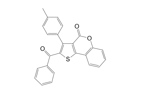 2-Benzoyl-3-(4-methylphenyl)-4H-thieno[3,2-c]chromen-4-one