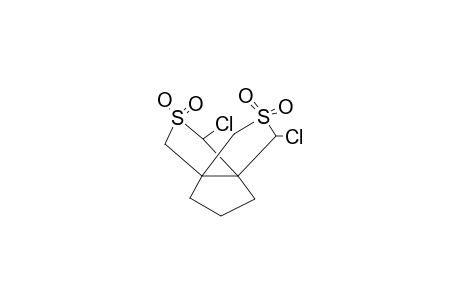 (E,Z)-2,8-DICHLOR-3,7-DITHIA-[3.3.3]-PROPELLAN-3,3,7,7-TETROXIDE