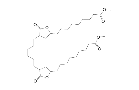 1,6-bis([5'-(8''-Methoxycarbonyloctyl)-2'-oxotetrahydrofuran-3'-yl]hexane