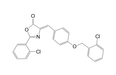 (4Z)-4-{4-[(2-chlorobenzyl)oxy]benzylidene}-2-(2-chlorophenyl)-1,3-oxazol-5(4H)-one