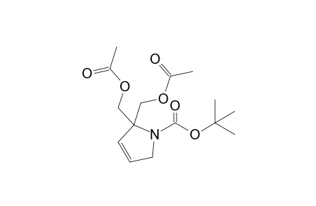 2,2-bis(acetoxymethyl)-3-pyrroline-1-carboxylic acid tert-butyl ester