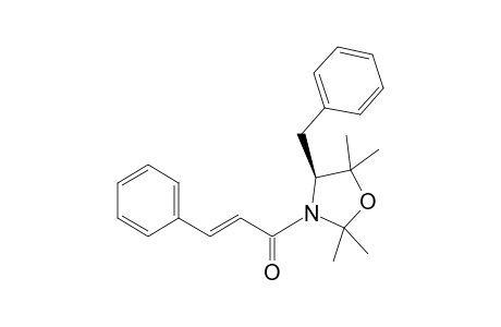 (S)-4-Benzyl-3-cinnamoyl-2,2,5,5-tetramethyl-4-phenyloxazolidine