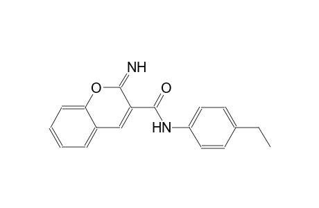 N-(4-ethylphenyl)-2-imino-2H-chromene-3-carboxamide