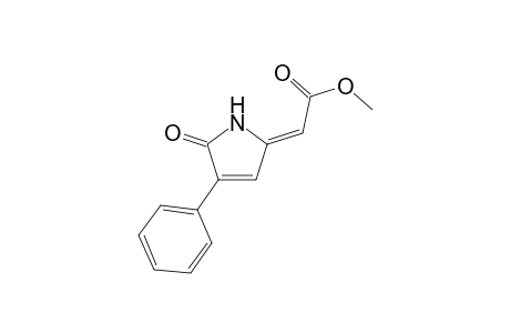 3-Phenyl-5-(Z)-(methoxycarbonyl-methylidene)-pyrrol-2-one